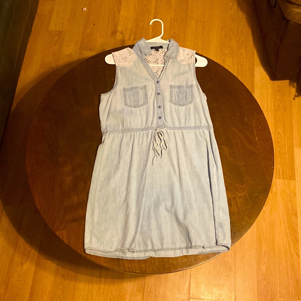Light blue Jean dress